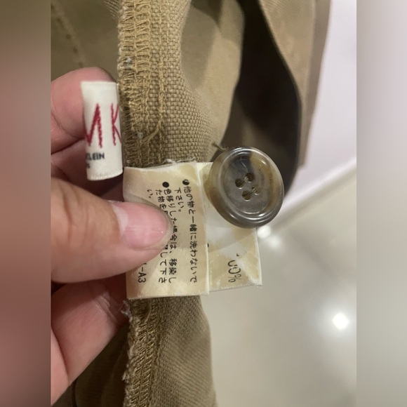 Khaki Color blazer coat. Used. Size S - Picture 4 of 13